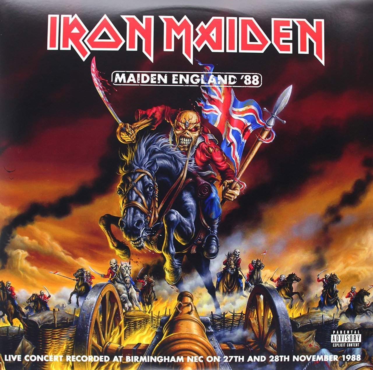 IRON MAIDEN - MAIDEN ENGLAND 88 (1989) - LIMITED PICTURE 2LP SIFIR