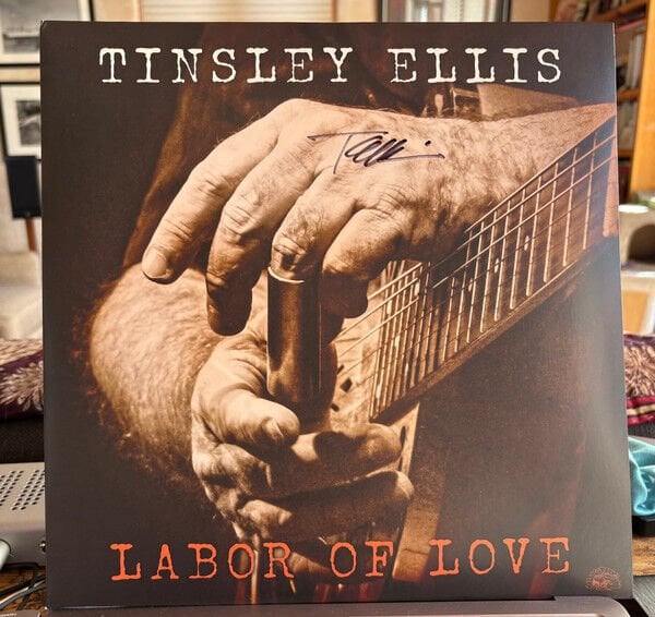 TINSLEY ELLIS - LABOR OF LOVE (2026) - LP PEACH COLOURED EDITION SIFIR PLAK