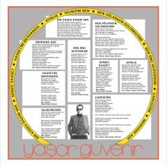 YAŞAR GÜVENİR - SENSİZ SAADET - LP MERMER DESENLİ SIFIR PLAK