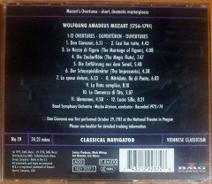 MOZART - OVERTURES / MASHE ATZMON, BASEL SYMPHONY ORCHESTRA (1995) RCA CLASSICS CD 2.EL