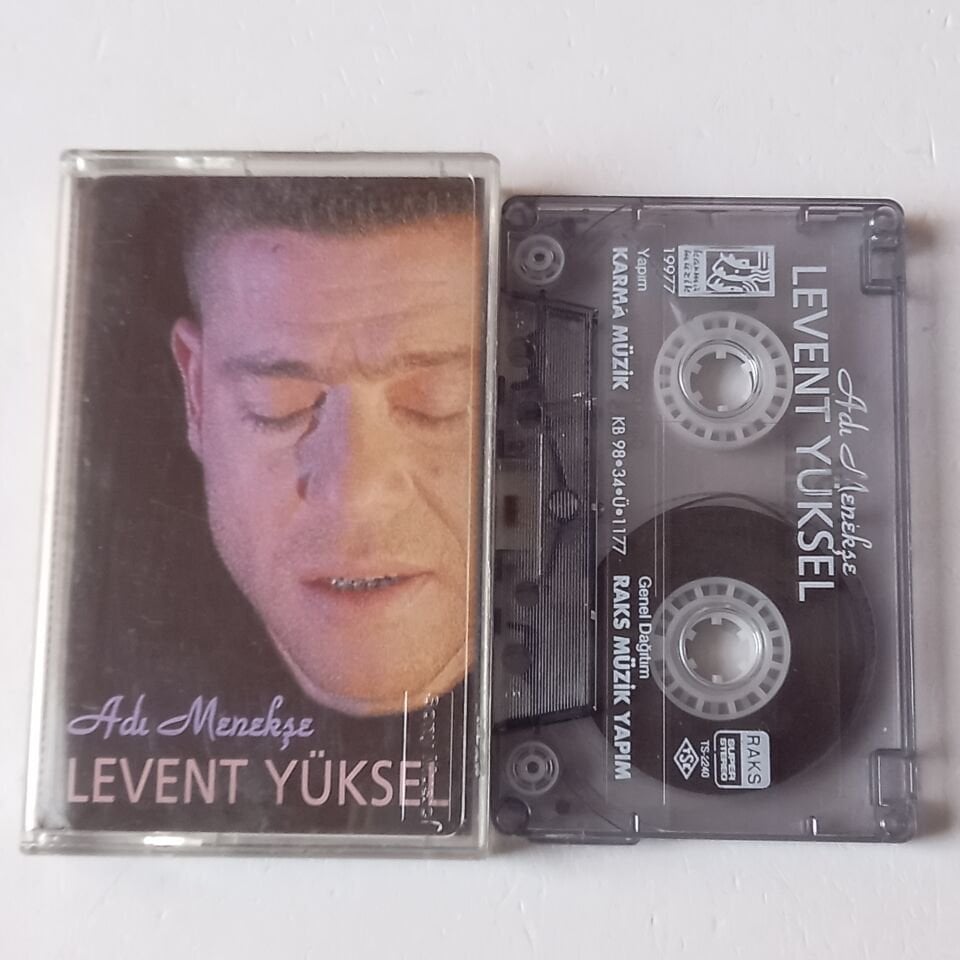 LEVENT YÜKSEL - ADI MENEKŞE (1998) - KASET 2.EL