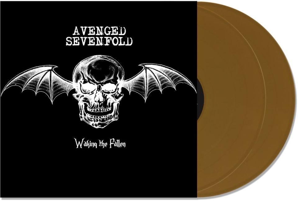 AVENGED SEVENFOLD - WAKING FOR THE FALLEN (2003) - 2LP 2023 20TH ANNIVERSARY GOLD COLOURED EDITION SIFIR PLAK