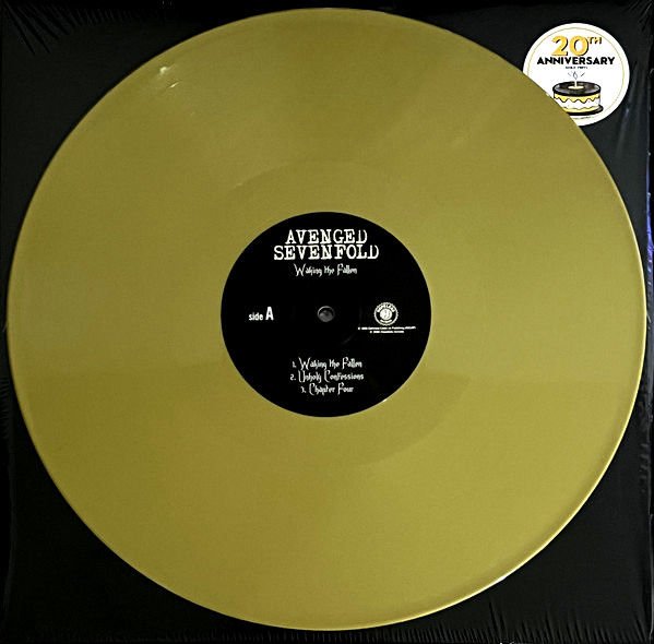 AVENGED SEVENFOLD - WAKING FOR THE FALLEN (2003) - 2LP 2023 20TH ANNIVERSARY GOLD COLOURED EDITION SIFIR PLAK