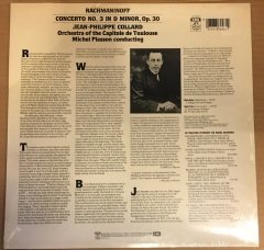 RACHMANINOFF PIANO CONCERTO NO.3 JEAN-PHILIPPE COLLARD, MICHEL PLASSON 1983 SIFIR PLAK