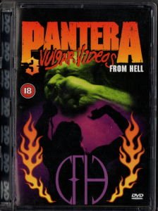 PANTERA – 3 VULGAR VIDEOS FROM HELL (1999) - DVD 2.EL