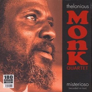 THELONIOUS MONK QUARTET – MISTERIOSO (RECORDED ON TOUR) (1965) LP SIFIR PLAK