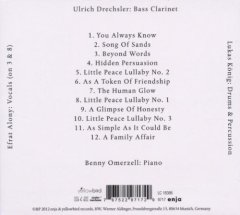 ULRICH DRECHSLER - BEYOND WORDS (2012) - CD BASS CLARINET CONTEMPORARY JAZZ  DIGIPACK 2.EL