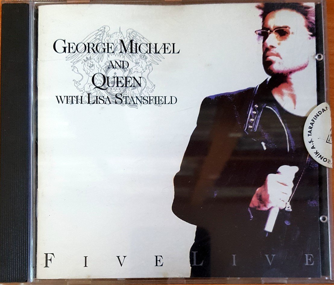 GEORGE MICHAEL AND QUEEN - FIVE LIVE (1993) CD 2.EL
