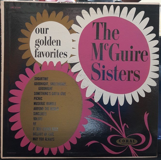 THE McGUIRE SISTERS - OUR GOLDEN FAVORITES - PLAK 2.EL