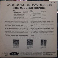 THE McGUIRE SISTERS - OUR GOLDEN FAVORITES - PLAK 2.EL