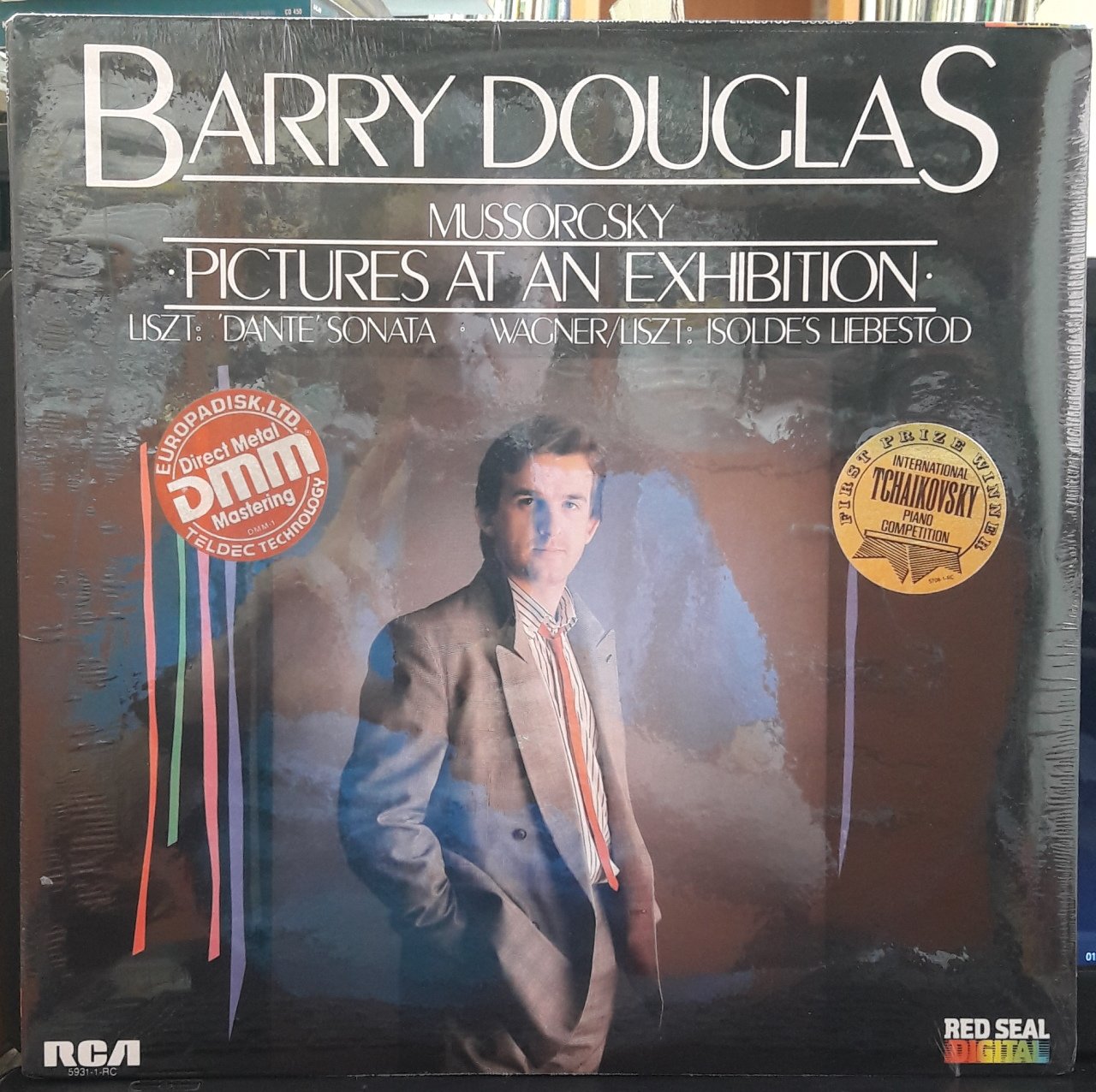 MUSSORGSKY: PICTURES AT AN EXHIBITION, LISZT: DANTE SONATA, BARRY DOUGLAS (1987) - PLAK SIFIR
