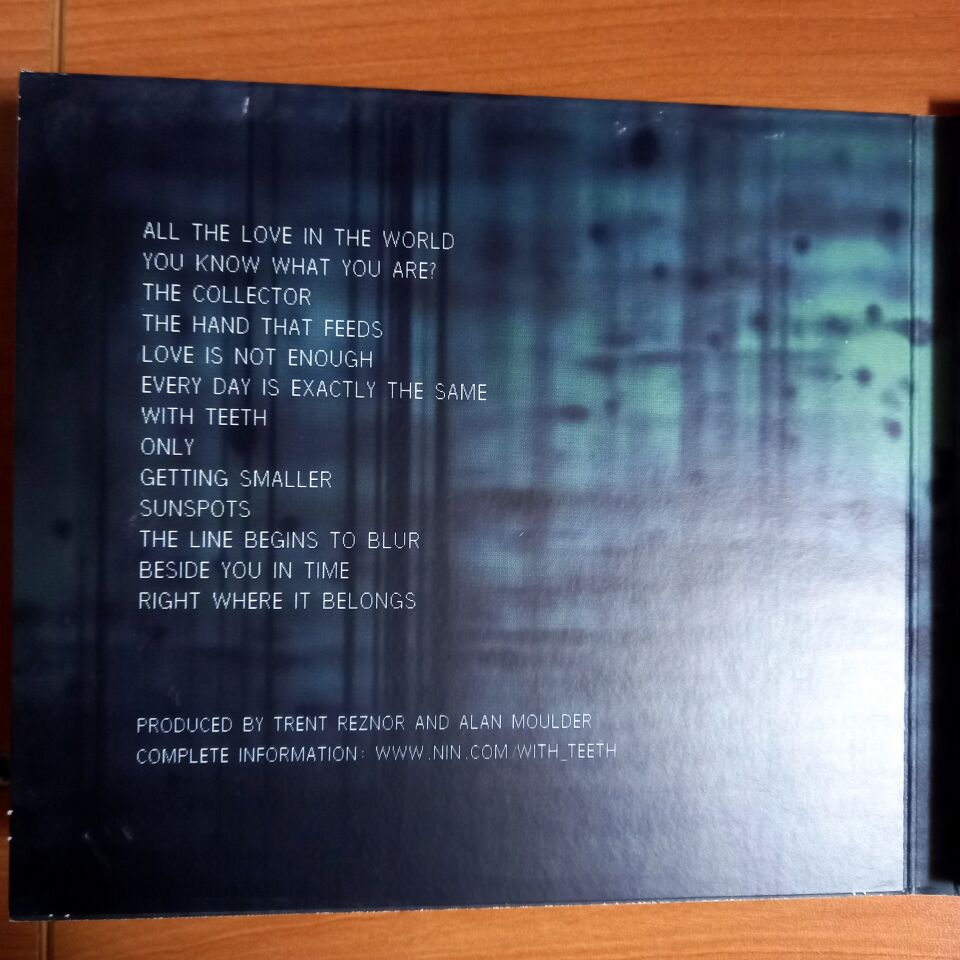 NINE INCH NAILS – WITH TEETH (2005) - HDCD 2.EL