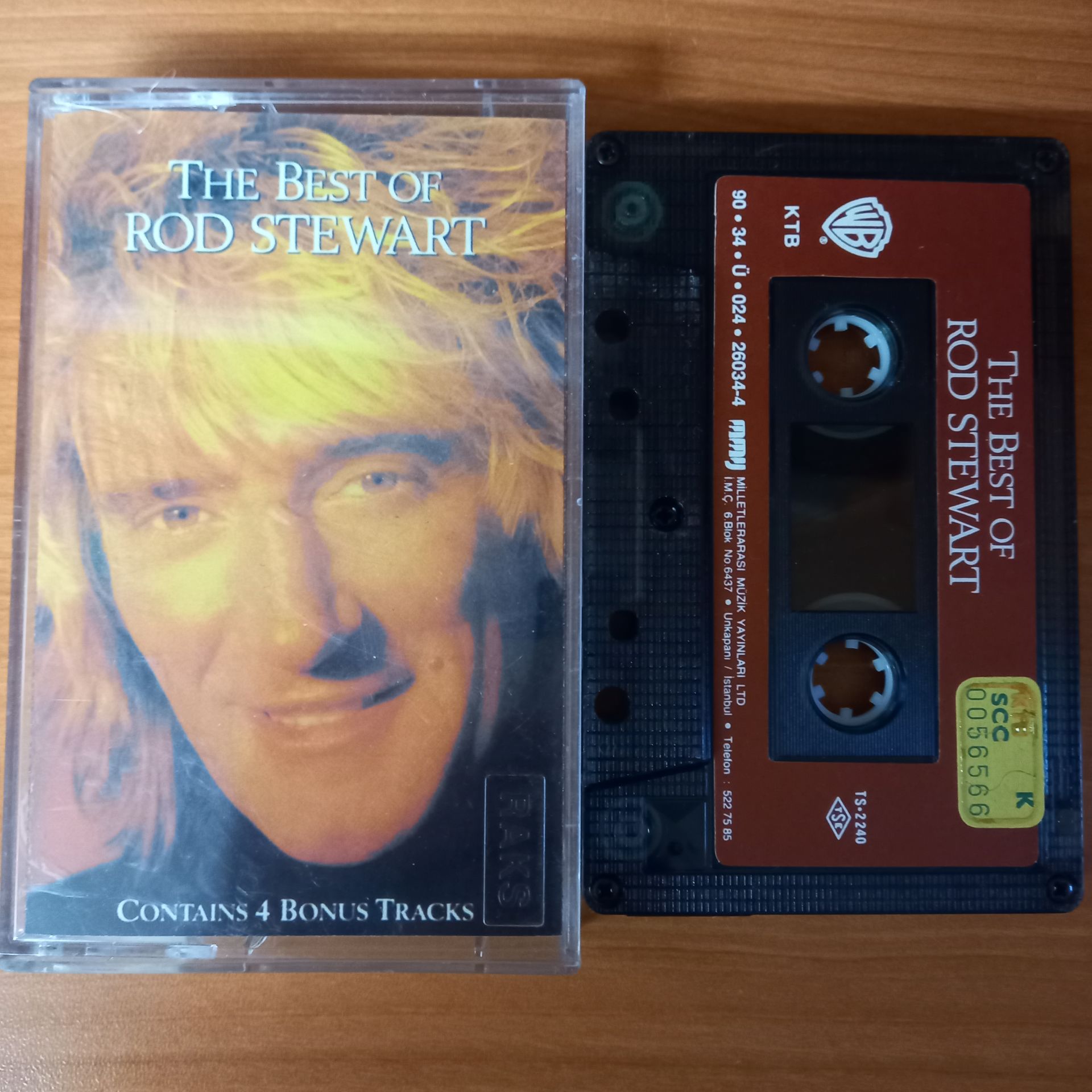 ROD STEWART - THE BEST OF ROD STEWART (1990) - KASET 2.EL