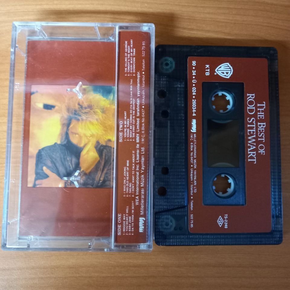 ROD STEWART - THE BEST OF ROD STEWART (1990) - KASET 2.EL