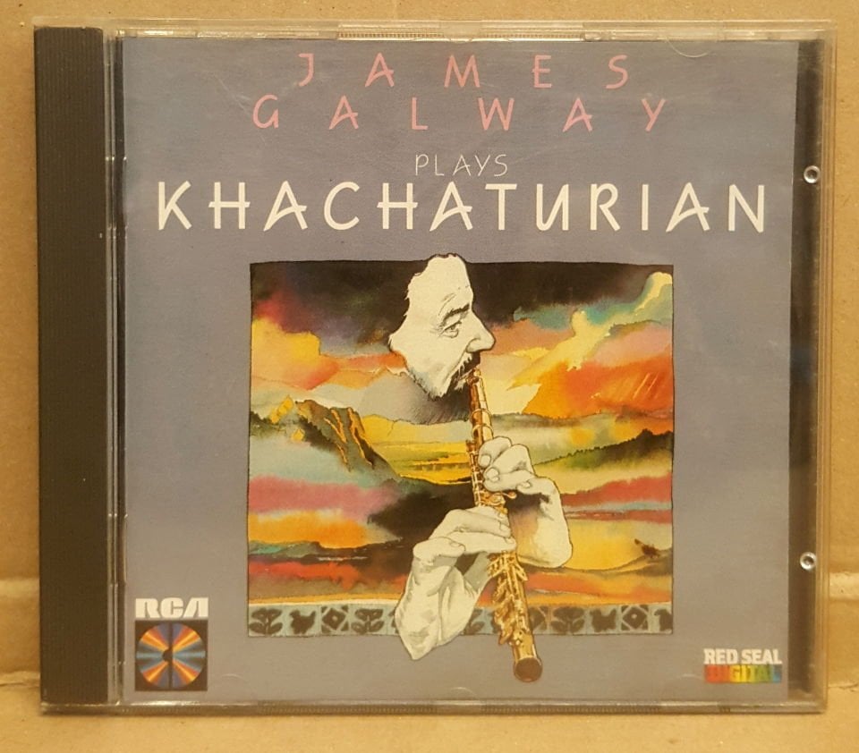 JAMES GALWAY - PLAY KHACHATURIAN / CONCERTO FOR FLUTE AND ORCHESTRA (1988) - CD 2.EL