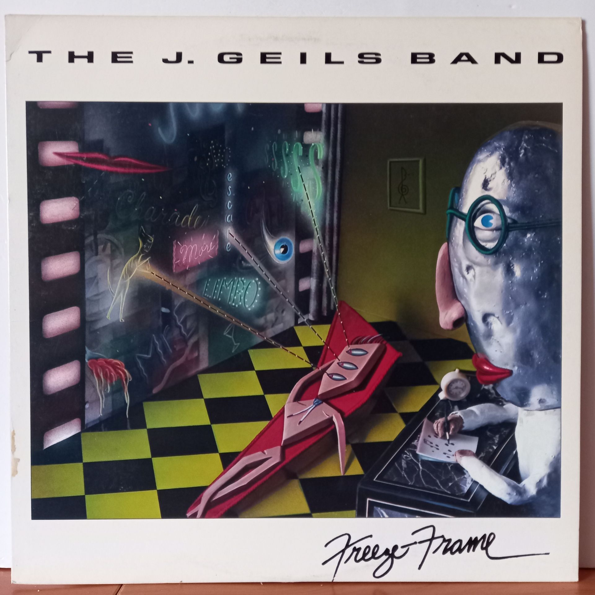 THE J. GEILS BAND – FREEZE-FRAME (1981) - LP 2.EL PLAK