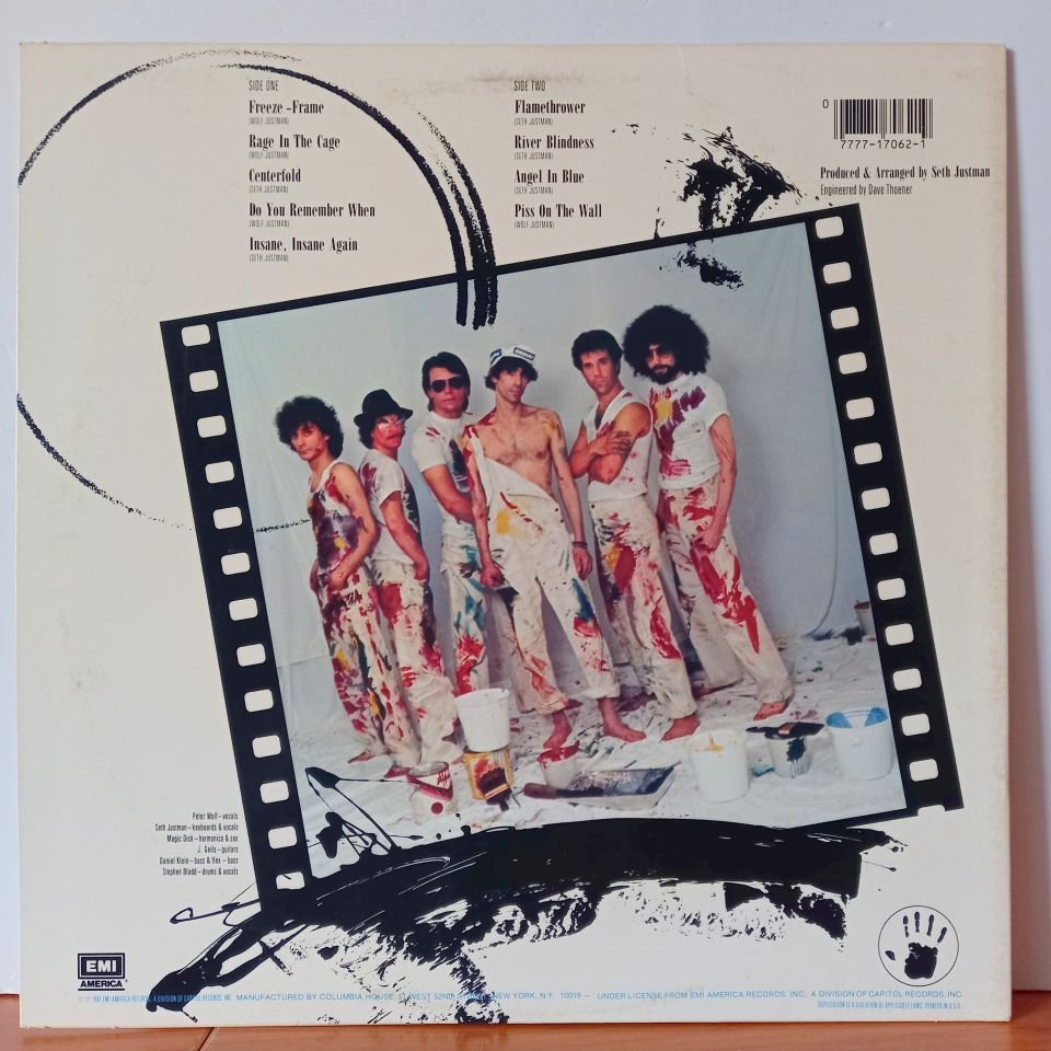THE J. GEILS BAND – FREEZE-FRAME (1981) - LP 2.EL PLAK