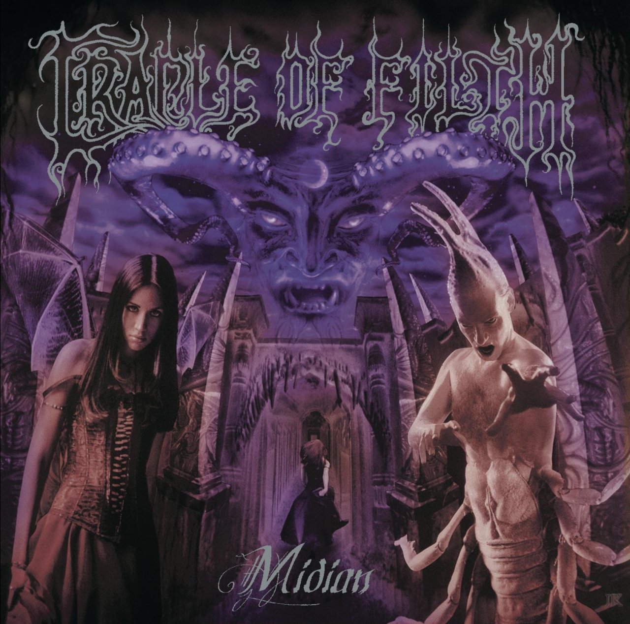 CRADLE OF FILTH - MIDIAN (2000) - CD BLACK METAL SIFIR