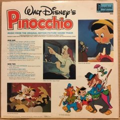 WALT DISNEY'S PINOCCHIO SOUNDTRACK PLAK 2.EL