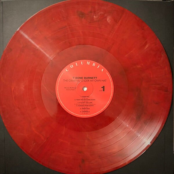T BONE BURNETT - CRIMINAL UNDER MY OWN HAT (1992) - LP 180GR 2025 COLOURED EDITION SIFIR PLAK