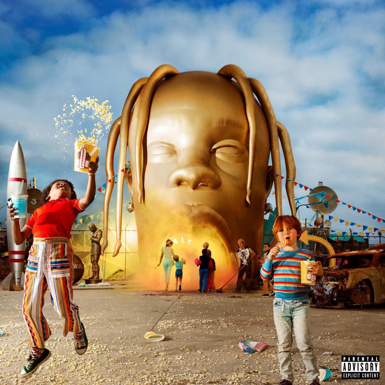 TRAVIS SCOTT - ASTROWORLD (2018) - CD DIGIPACK SIFIR