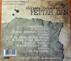 FETTAH CAN - AKLIMDA KALANLAR CD 2.EL