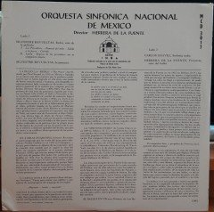ORQUESTA SINFONICA NACIONAL DE MEXICO, REVUELTAS, CHAVEZ, HERRERA DE LA FUENTE - PLAK 2.EL