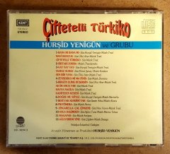 HURŞİD YENİGÜN VE GRUBU - ÇİFTETELLİ TÜRKİKO - CD KENT MÜZİK 2.EL