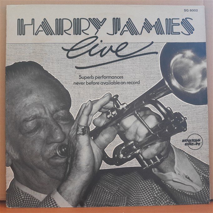 HARRY JAMES - LIVE (1981) - LP 2.EL PLAK