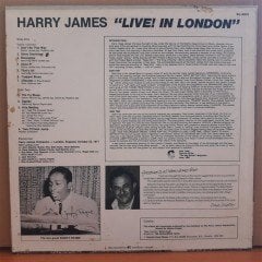 HARRY JAMES - LIVE (1981) - LP 2.EL PLAK