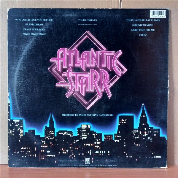 ATLANTIC STARR – YOURS FOREVER (1983) - LP 2.EL PLAK