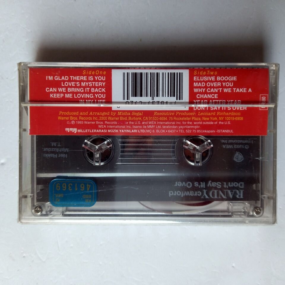 RANDY CRAWFORD – DON'T SAY IT'S OVER (1993) - KASET SIFIR