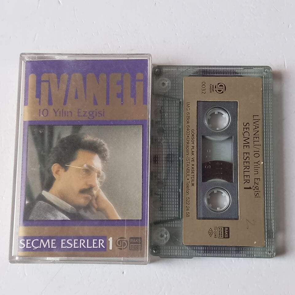 LİVANELİ - 10 YILIN EZGİSİ / SEÇME ESERLER 1 - KASET 2.EL