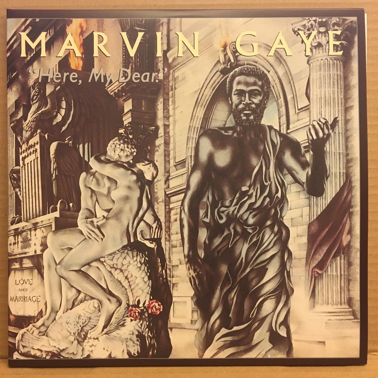 MARVIN GAYE - HERE, MY DEAR (1978) 2016 REISSUE 2.EL 2PLAK
