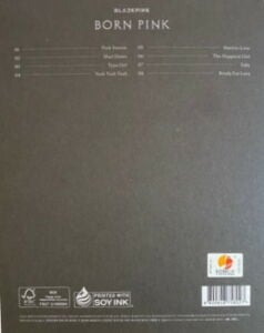 BLACKPINK - BORN PINK (2022) - CD JISOO VERSION DIGIPAK SIFIR