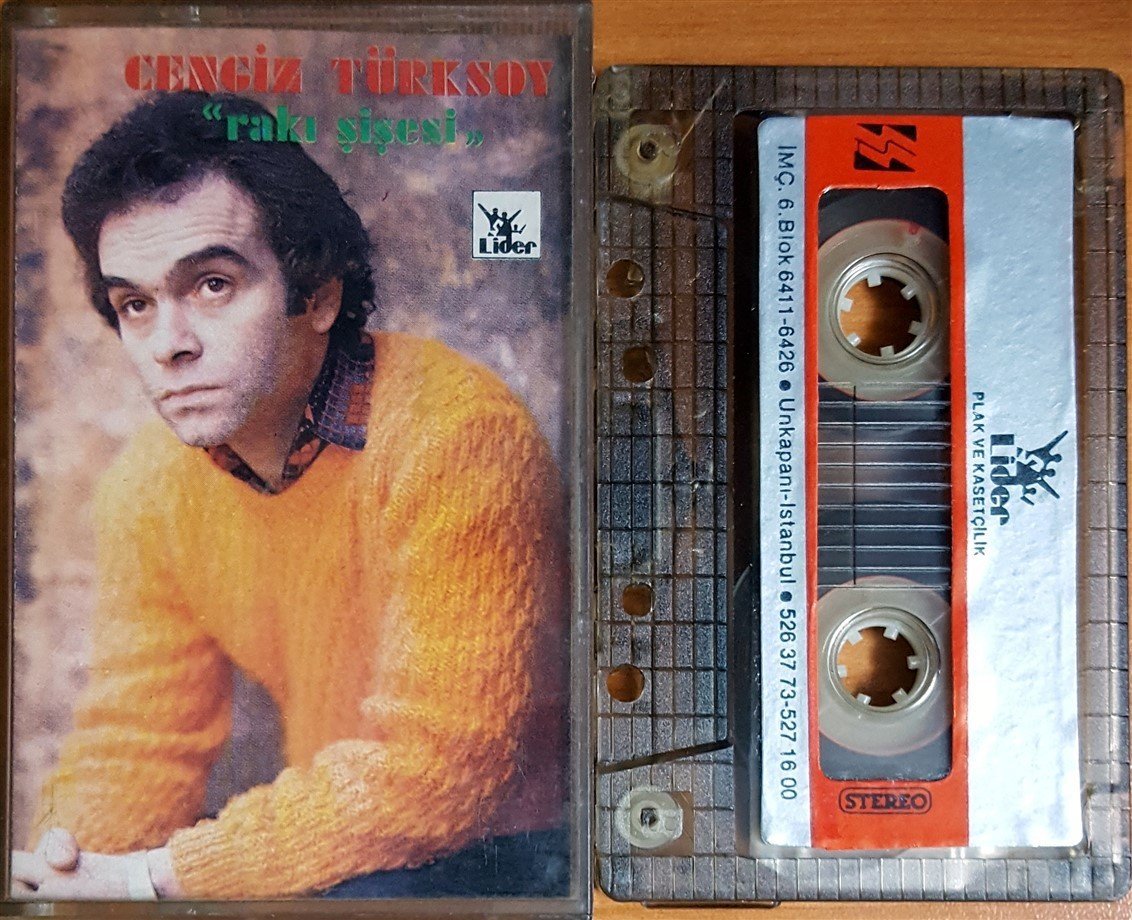 CENGİZ TÜRKSOY - RAKI ŞİŞESİ / LİDER KASET 2.EL