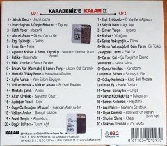 KARADENİZ' E KALAN II / İHSAN EŞ,FATİH YAŞAR, MARSİS, KOLİVA, LAZİ NAZİM, VOLKAN KONAK, CANAN ÇAL (2014) KALAN MÜZİK 2CD 2.EL