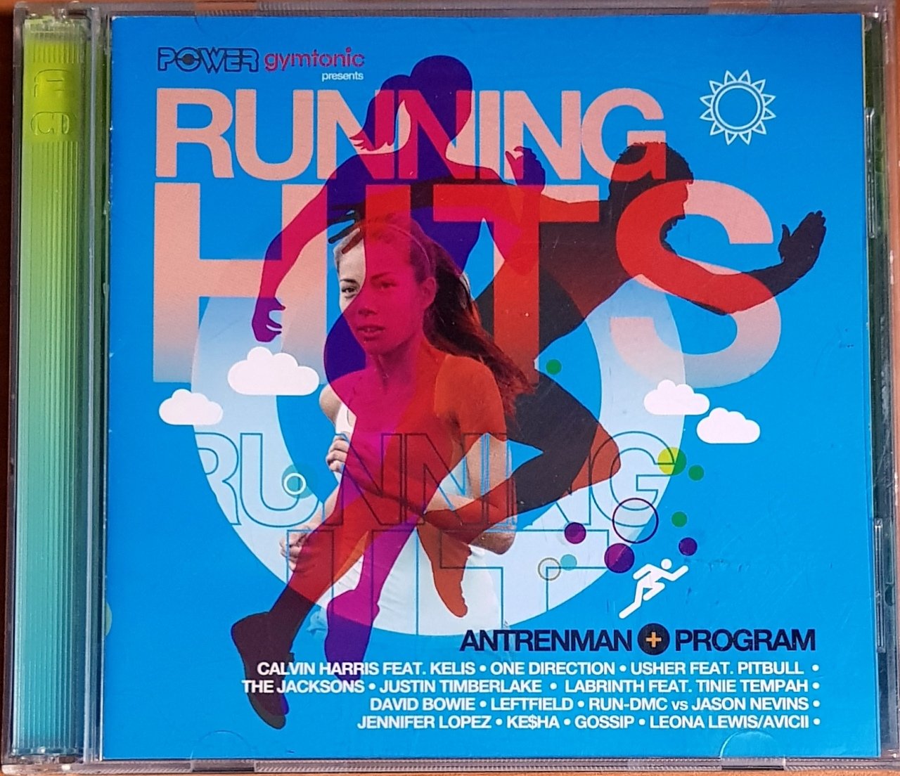 POWER GYMTONIC PRESENTS: RUNNING HITS / ONE DIRECTION, DAVID BOWIE, LEFTFIELD, GOSSIP, PRIMAL SCREAM, KASABIAN (2013) SONY 2CD 2.EL