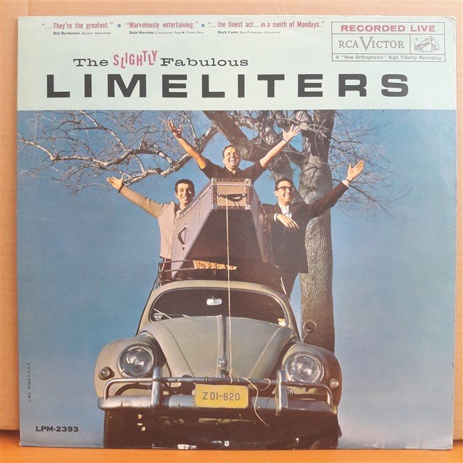 LIMELITERS - THE SLIGHTLY FABULOUS (1961) - LP 2.EL PLAK