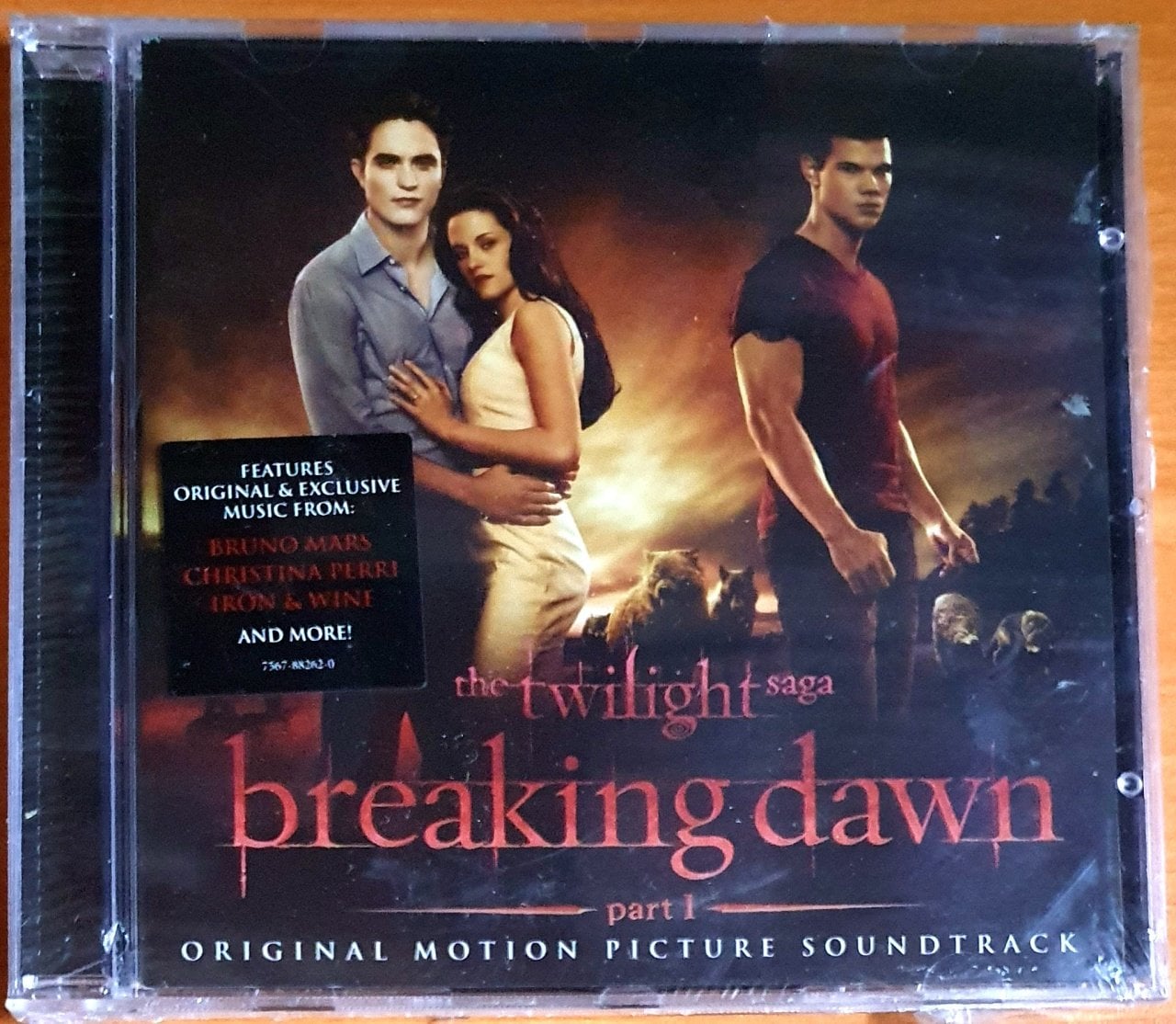 THE TWILIGHT SAGA / BREAKING DAWN PART 1 SOUNDTRACK / BRUNO MARS, CHRISTINA PERRI, MIA MAESTRO, CIDER SKY, NOISETTES, SLEEPING AT LAST (2011) - CD SIFIR
