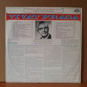 VIVAT PRAGA / FAMOUS CZECH MARCHES / CZECHOSLOVAK MILITARY BAND / RUDOLF URBANEC (1977) - LP 2.EL PLAK