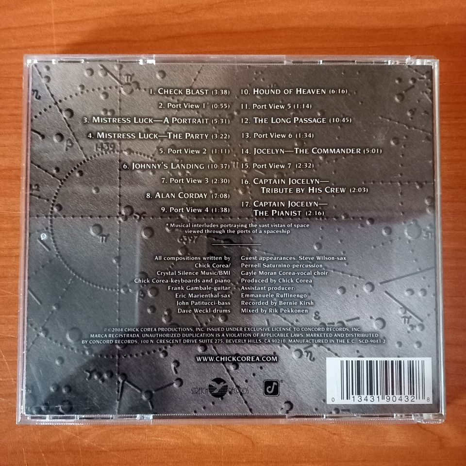 CHICK COREA ELEKTRIC BAND – TO THE STARS (2004) - CD 2.EL