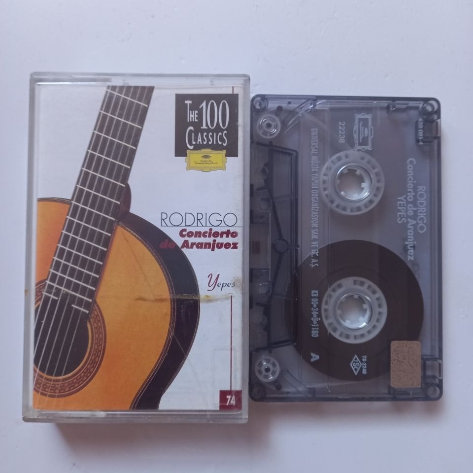 RODRIGO, YEPES - CONCIERTO DE ARANJUEZ / THE 100 CLASSICS 74 (2000) - KASET 2.EL