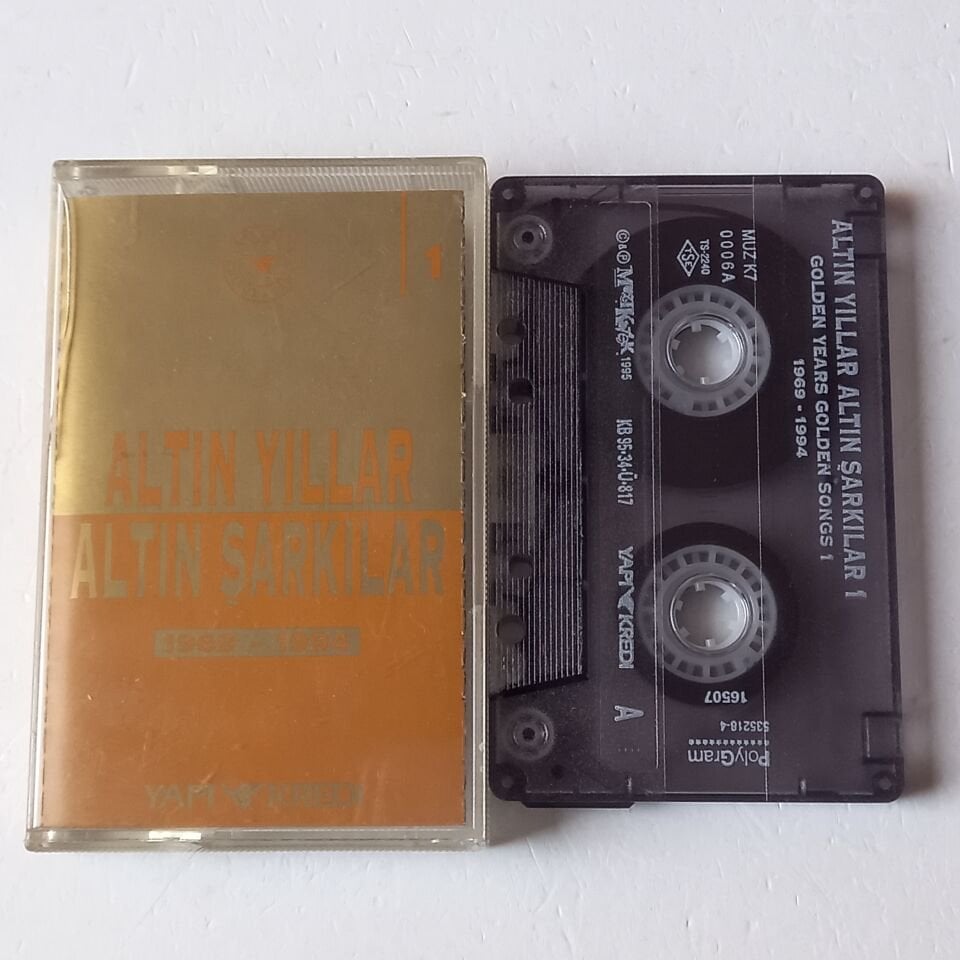 ALTIN YILLAR ALTIN ŞARKILAR 1 1969-1994 (1995) - KASET 2.EL