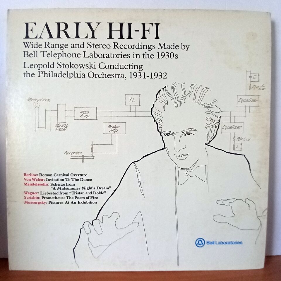 EARLY HI-FI / LEOPOLD STOKOWSKI CONDUCTING THE PHILADELPHIA ORCHESTRA (1979) - LP 2.EL PLAK