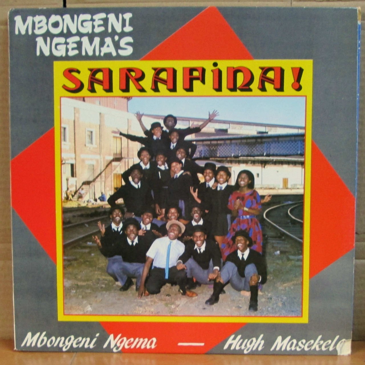 SARAFINA! - MBONGENI NGEMA & HUGH MASEKELA - LP 2.EL