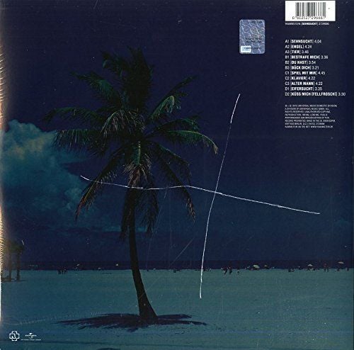 RAMMSTEIN - SEHNSUCHT (1998) - 2LP 180GR 2017 EDITION SIFIR PLAK