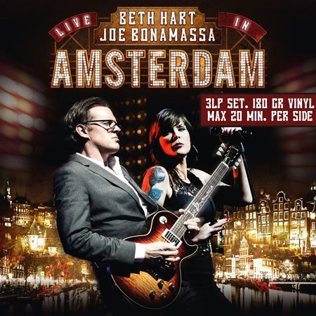 BETH HART & JOE BONAMASSA - LIVE IN AMSTERDAM (2014) - 3LP SIFIR PLAK