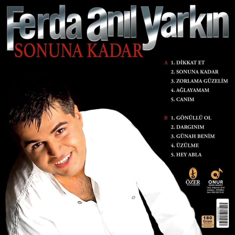 FERDA ANIL YARKIN - SONUNA KADAR (1995) - LP 180GR 2025 BASIM SIFIR PLAK