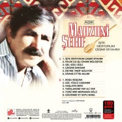 AŞIK MAHZUNİ ŞERİF - İŞTE GİDİYORUM ÇEŞMİ SİYAHIM (1998) - LP 180GR 2019 EDİSYON SIFIR PLAK